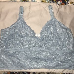 Light blue bralette torrid